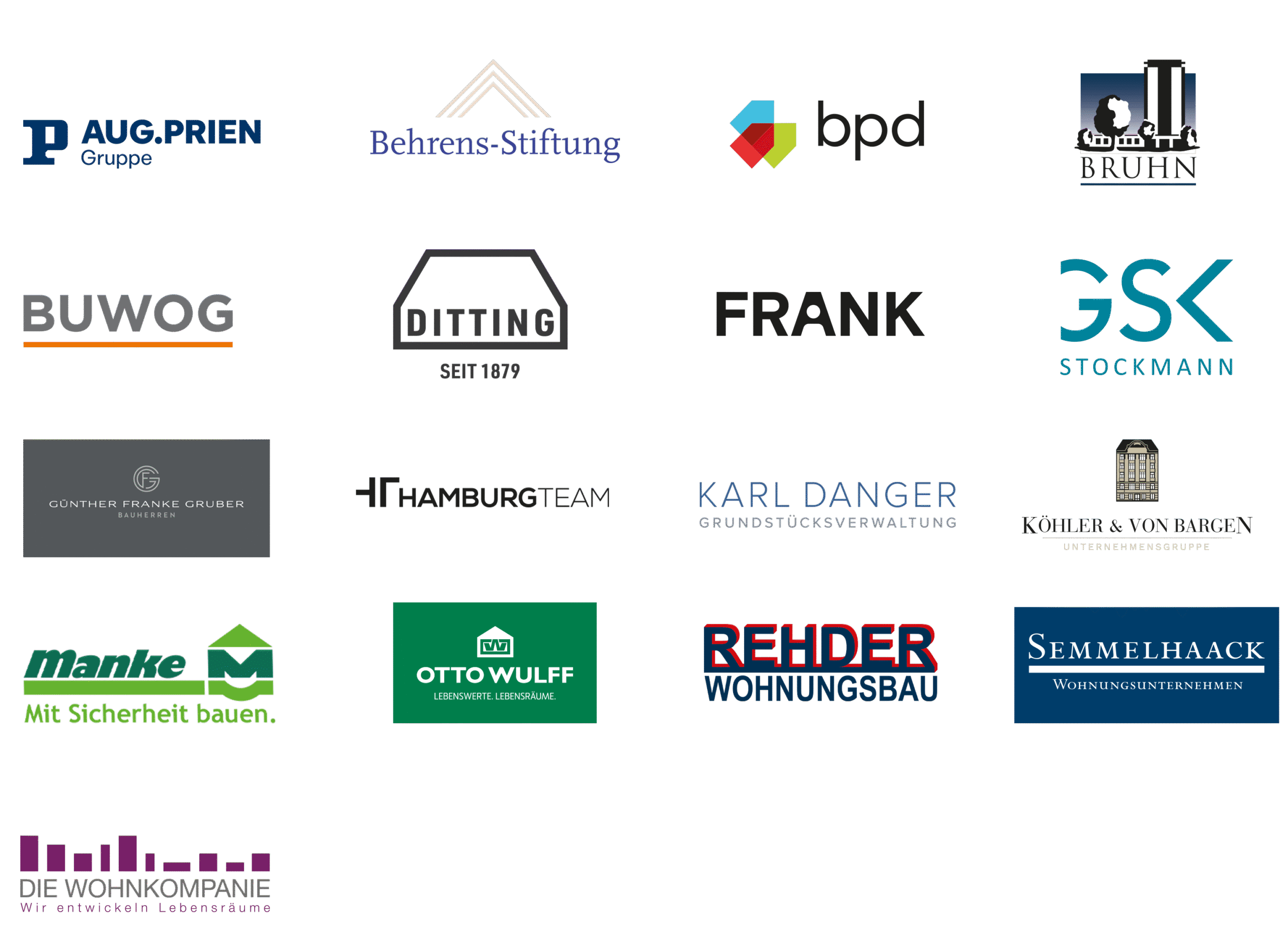 Partnerlogos Uebersicht Partnerlogos Uebersicht